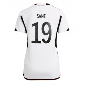 Tyskland Leroy Sane #19 Replika Hjemmebanetrøje Dame VM 2022 Kortærmet